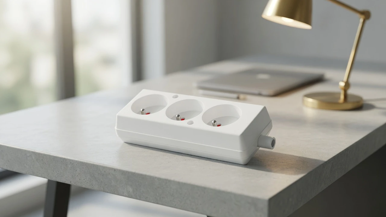 JONEX French-style portable 3-socket outlet GN-370