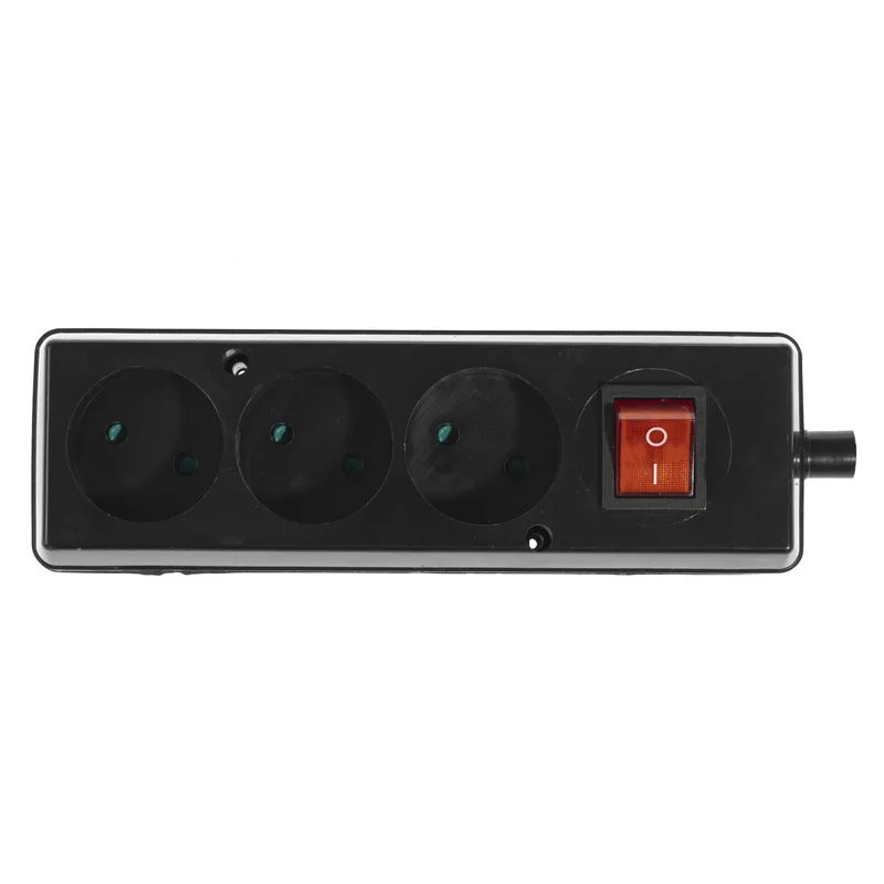 Gniazdo przenośne trzykrotne 3x2p with switch 16A, 250V - 3