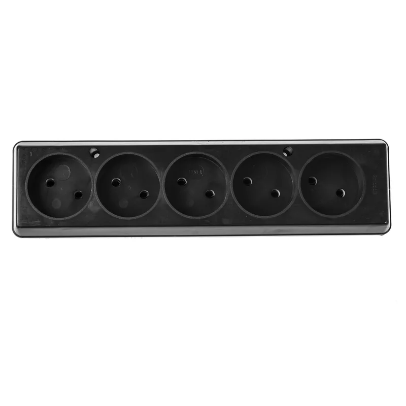 Gniazdo przenośne pięciokrotne 5x2p 16A, 250V - 3
