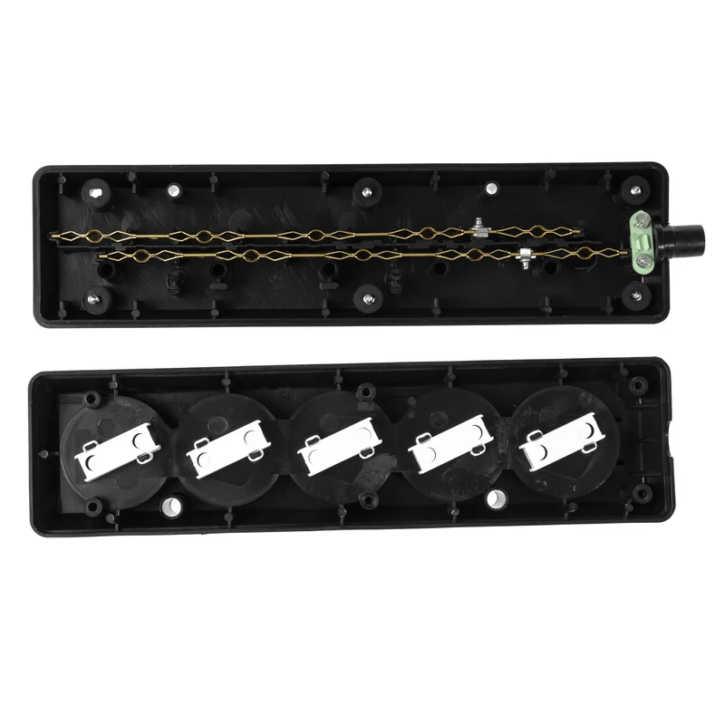 Gniazdo przenośne pięciokrotne 5x2p 16A, 250V - 4