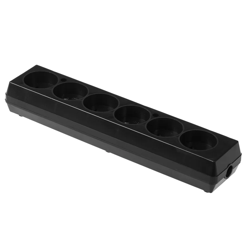 Gniazdo przenośne sześciokrotne 6x2p 16A, 250V - 2