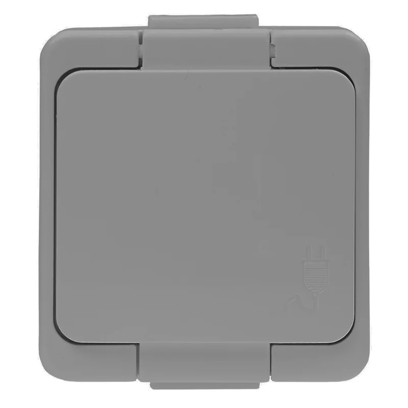 GNT-17J (Loft czarny) Gniazdo pojedyncze schuko