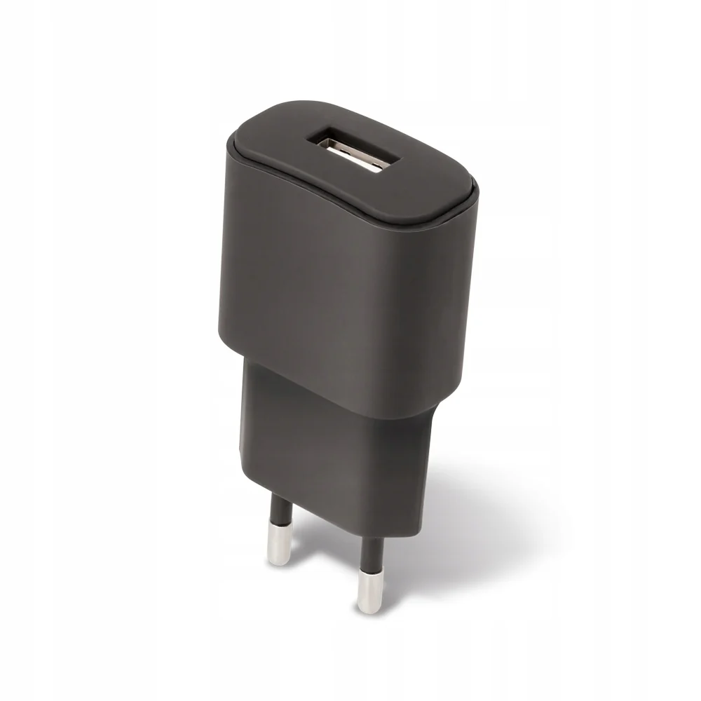 Forever ładowarka sieciowa TC-01 1x USB 2A czarna + kabel Lightning