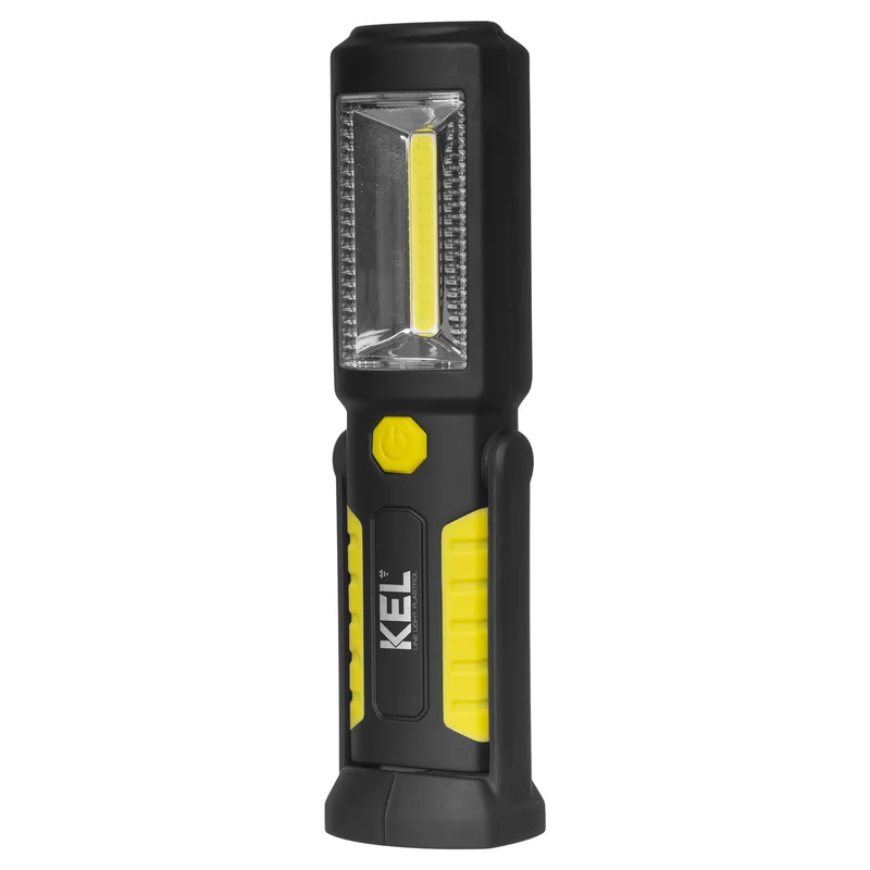 Latarka warsztatowa akumulatorowa (3.7V 800mAh-Li) z hakiem, magnesem 2W COB LED/3 LED