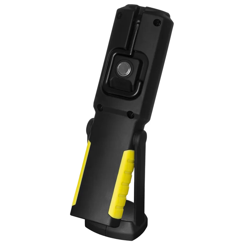 Latarka warsztatowa akumulatorowa (3.7V 800mAh-Li) z hakiem, magnesem 2W COB LED/3 LED - 3