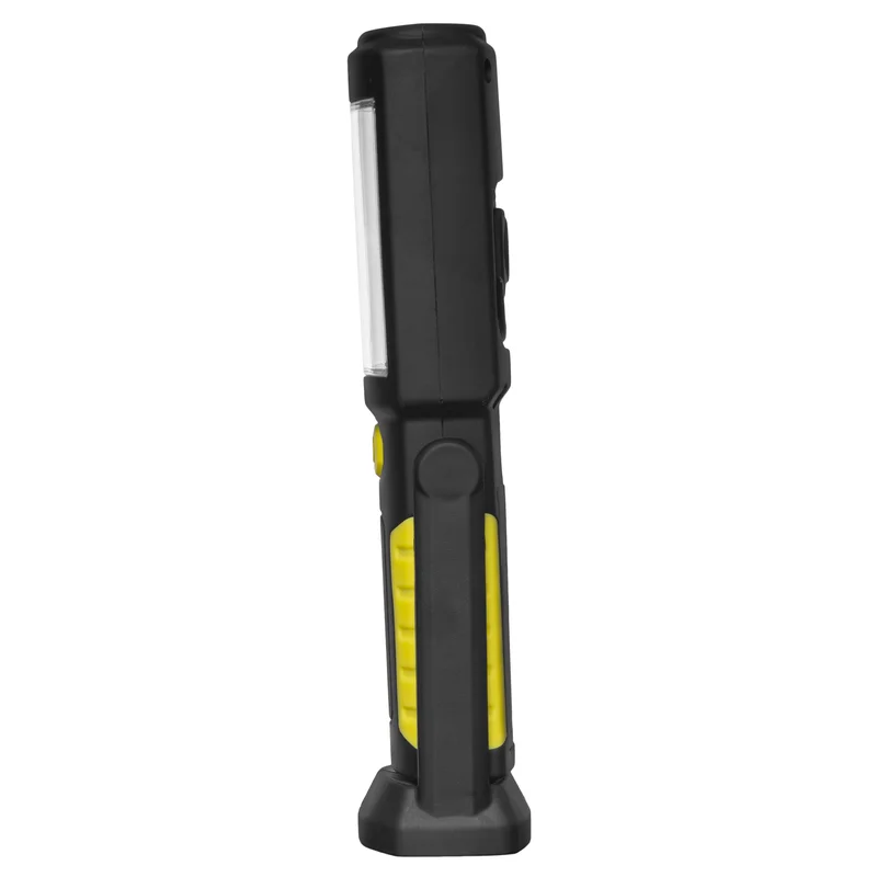 Latarka warsztatowa akumulatorowa (3.7V 800mAh-Li) z hakiem, magnesem 2W COB LED/3 LED - 10