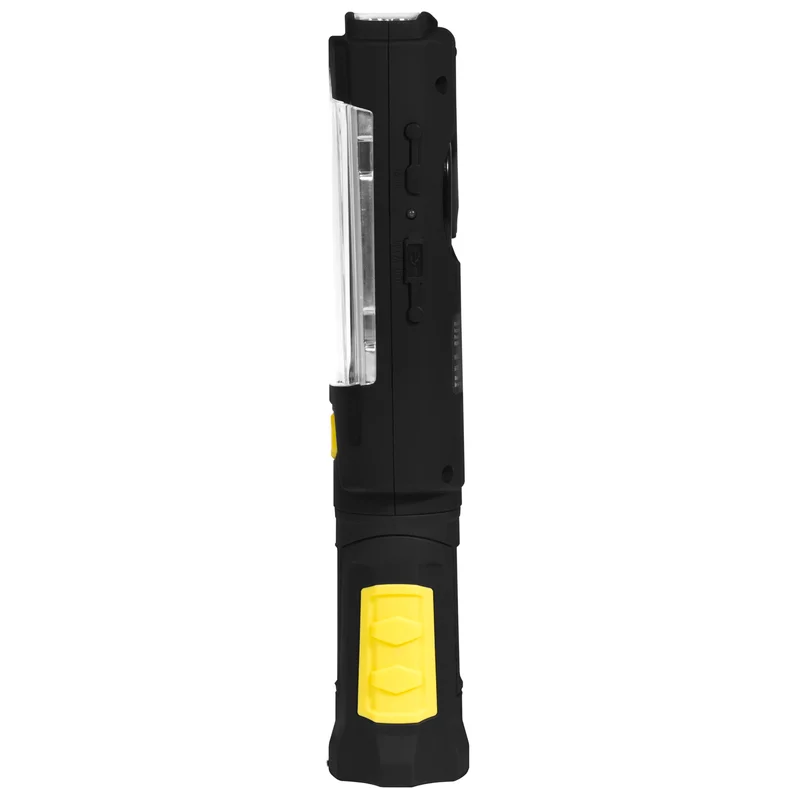 Latarka warsztatowa akumulatorowa z powerbankiem;uchwytem; hakiem, magnesem 3W COB LED/6 LED