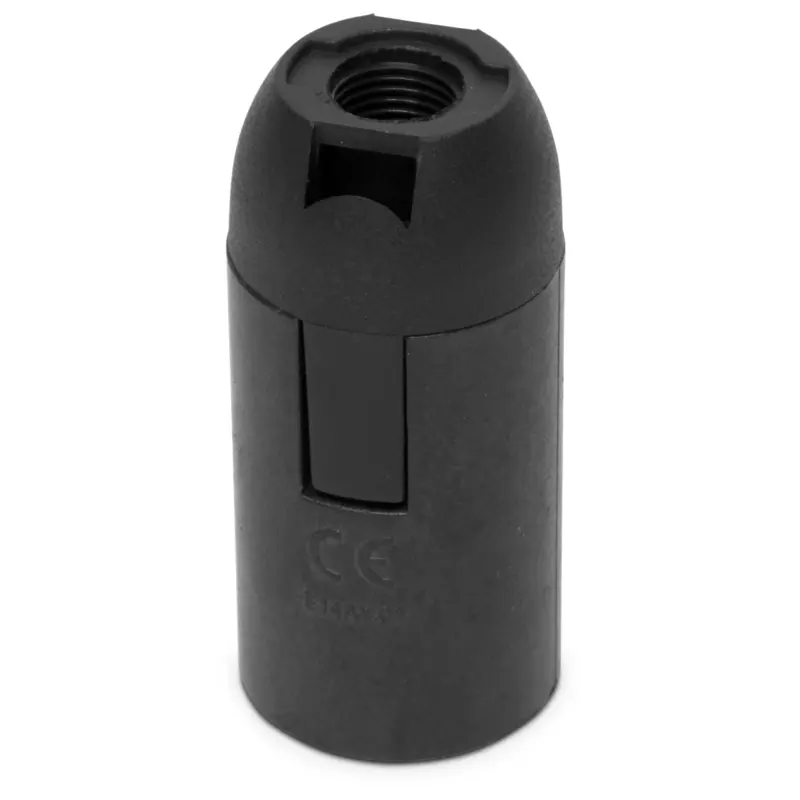 Oprawka E-14 plastikowa; biały - 4