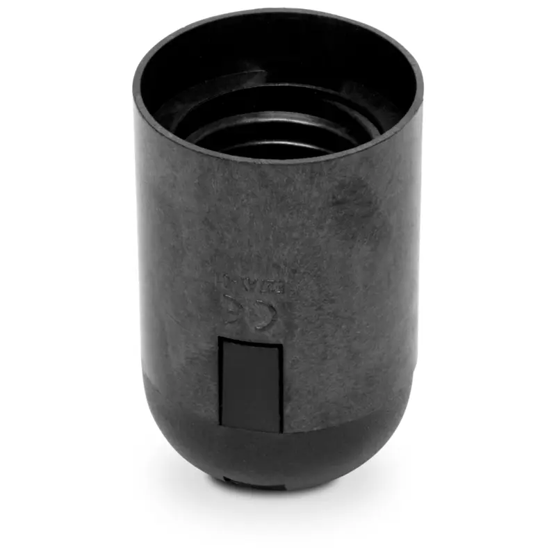 Oprawka E27 plastikowa; biały - 4