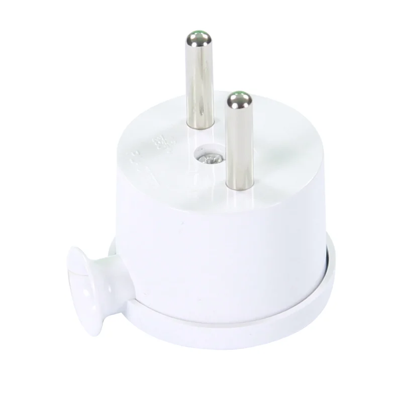 Wtyczka rozbieralna, kątowa "MINI", 2p 16A, 250V; WT-10 BIAŁY - 3