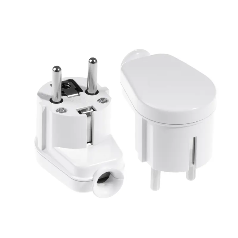 Wtyczka rozbieralna, kątowa Uni-SCHUKO, 2p+Z; 16A, 250V; WT-16U BIAŁY - 3