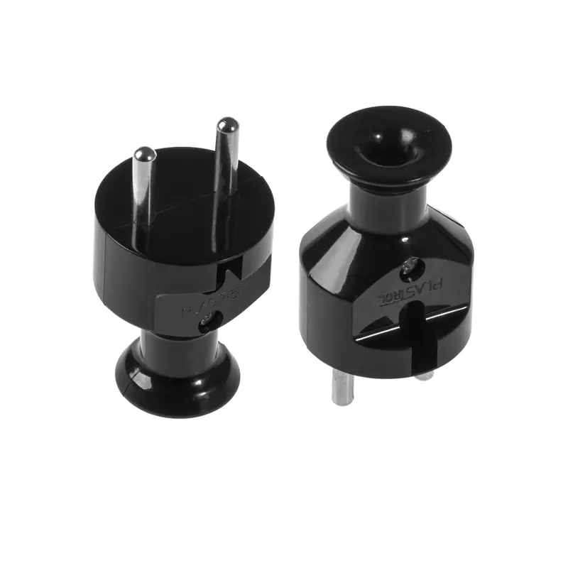 Wtyczka rozbieralna, prosta 2p, 16A, 250V; WT-21 BIAŁY - 6