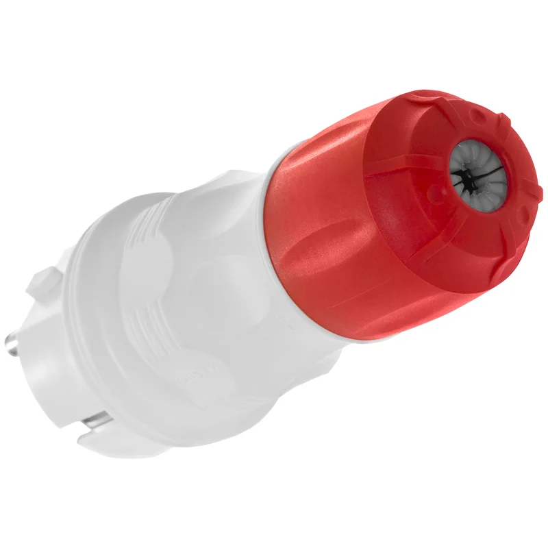 Wtyczka rozbieralna prosta Uni Schuko EXTREM 2p+Z, 16A; IP 54; czarny - 29