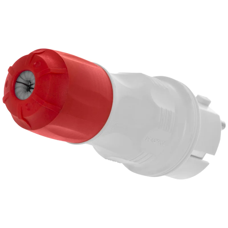 Wtyczka rozbieralna prosta Uni Schuko EXTREM 2p+Z, 16A; IP 54; czarny - 30