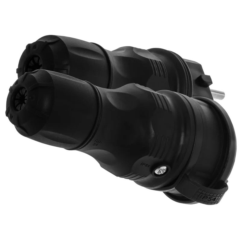Zestaw przyłączeniowy EXTREM wtyczka WT-54 + gniazdo GN-54, IP54; czarny - 35
