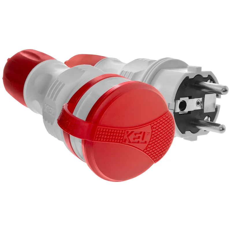 Zestaw przyłączeniowy EXTREM wtyczka WT-54 + gniazdo GN-54, IP54; czarny - 4