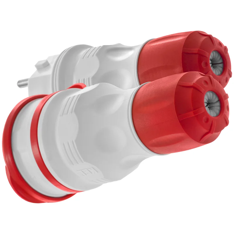 Zestaw przyłączeniowy EXTREM wtyczka WT-54 + gniazdo GN-54, IP54; czarny - 6