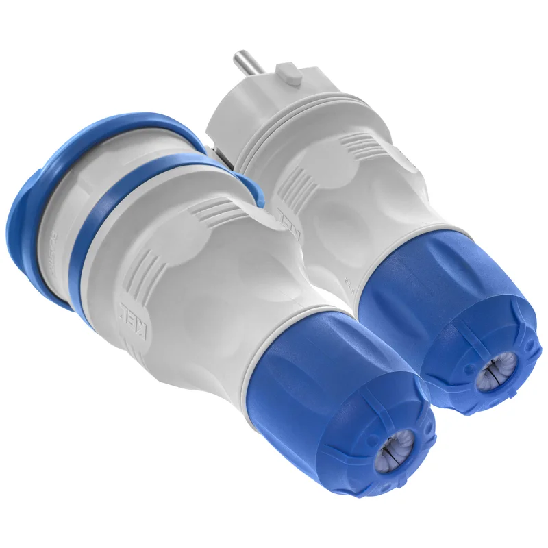 Zestaw przyłączeniowy EXTREM wtyczka WT-54 + gniazdo GN-54, IP54; czarny - 23
