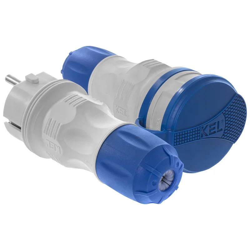 Zestaw przyłączeniowy EXTREM wtyczka WT-54 + gniazdo GN-54, IP54; czarny - 26