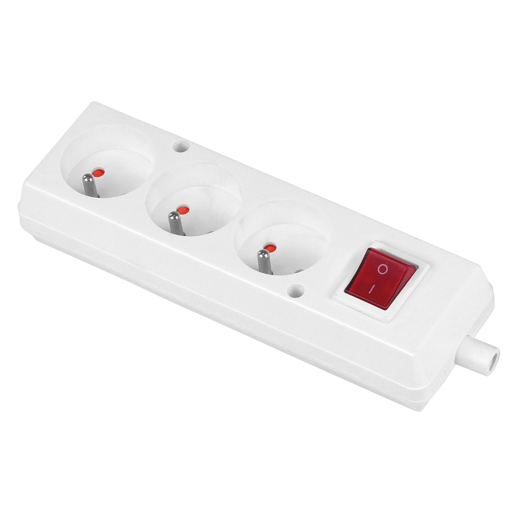 Gniazdo przenośne czterokrotne 4x2p+Z with switch 16A, 250V